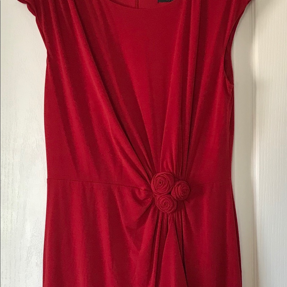 Beautiful red women’s dressed.